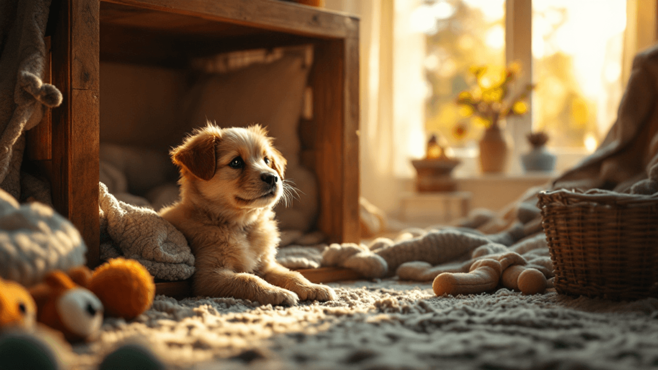 Préparer la maison pour l'arrivée de votre chiot
