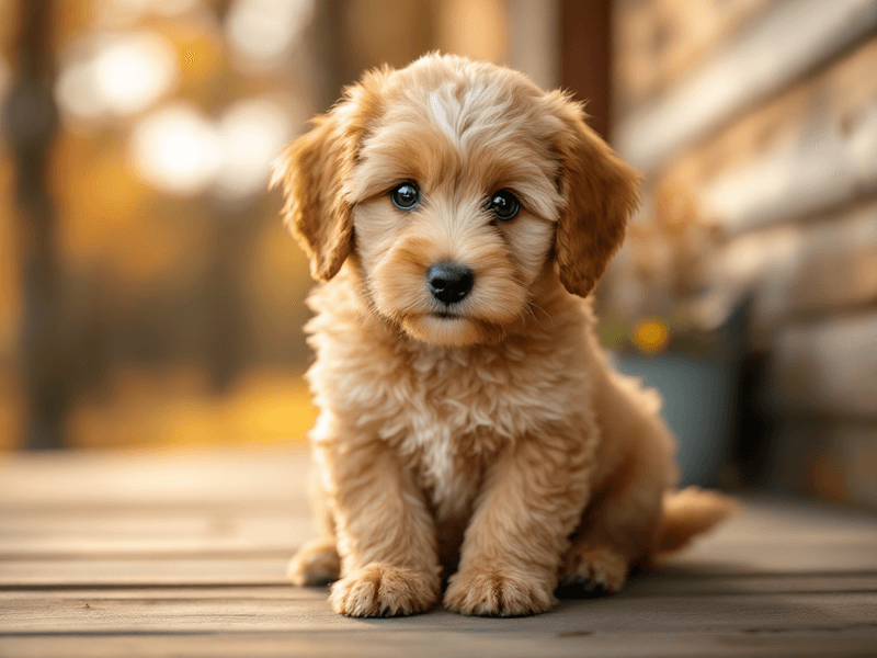 Portrait d'un Cavapoo
