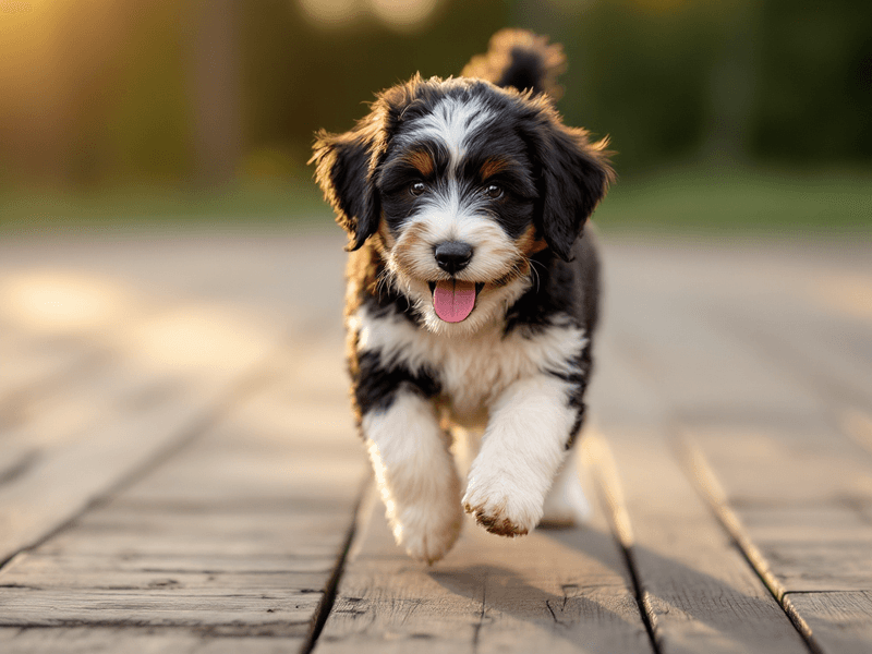 Chiot Bernedoodles